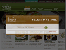 Tablet Screenshot of heinens.com